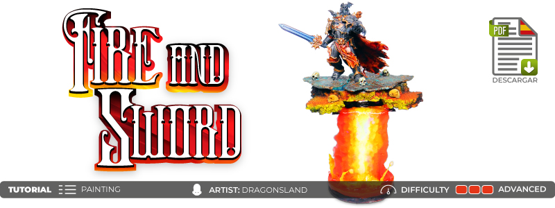 Scenic bases with lava effect - Advanced tutorial
